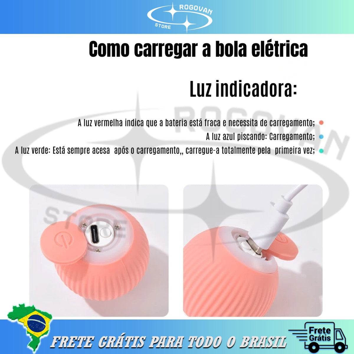 Bola Mágica Para Gatos, brinquedo automatizado para felinos