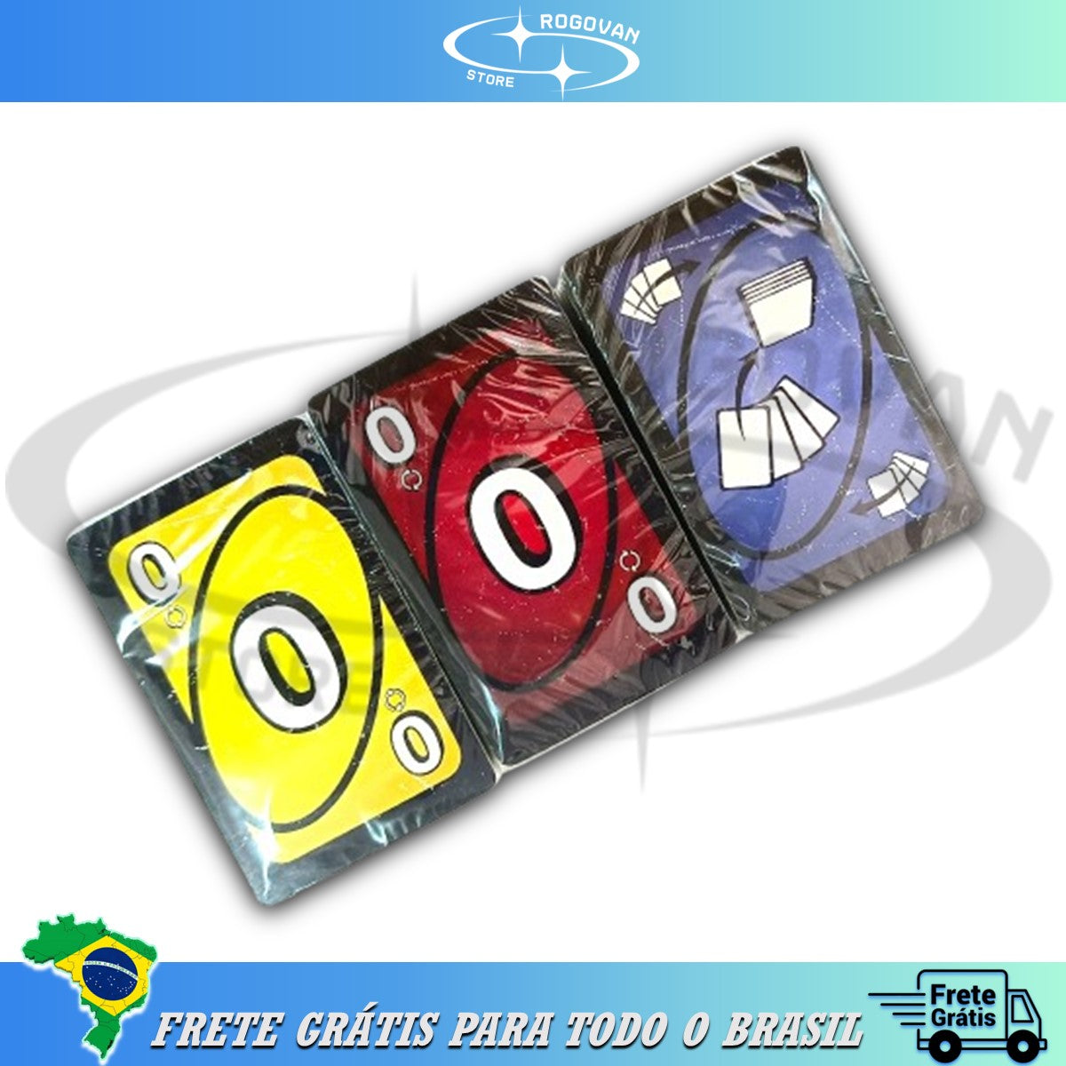 UNO Jogo de Cartas UNo Mercy para Crianças, Adultos & Família, com Cartas Extras e Regras Inovadoras