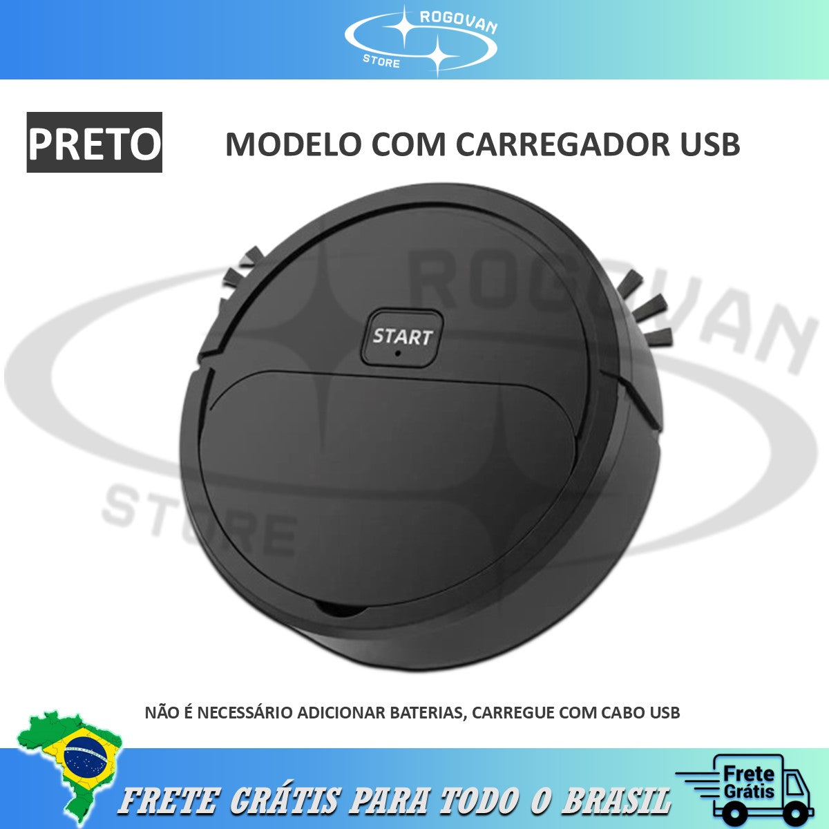 Mini Robô aspirador de pó automático, 3 em 1, aspira, passa pano, seca, mini aspirador de pó automático 2024